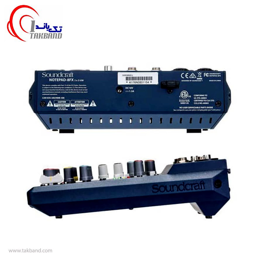 میکسر ساندکرافت Soundcraft Notepad 8FX